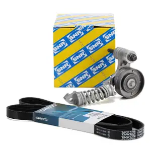 DAYCO 5PK1355 Keilrippenriemen + SNR Riemenspanner OPEL Agila A Astra G Corsa B