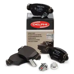 DELPHI LP1553 Bremsbeläge Bremsbelagsatz für OPEL ASTRA G ZAFIRA A B hinten