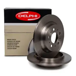 DELPHI BG3515 Bremsscheiben Satz VOLVO S60 I S80 I V70 II XC70 Cross Country hinten