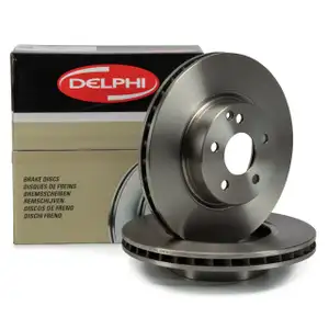 DELPHI BG3756 Bremsscheiben Satz MERCEDES E-Klasse W211 S211 CLS C219 vorne