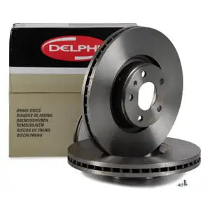 DELPHI BG3939 Bremsscheiben Satz AUDI A6 (4F C6) A8 (4E D3) PR-1LD/1LG vorne