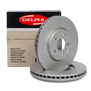 DELPHI BG4672C Bremsscheiben Satz für OPEL ASTRA J CASCADA ZAFIRA TOURER C vorne