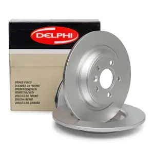 DELPHI Bremsscheiben Satz für VOLVO S60 II S80 II V60 V70 III XC70 II hinten