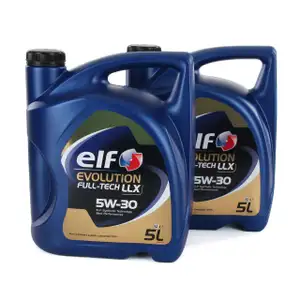 10 Liter elf Evolution Full-Tech LLX 5W-30 Motoröl Öl VW 504/507.00 MB 229.51