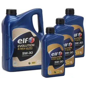 8L 8 Liter elf Evolution R-TECH ELITE 5W-30 5W30 Motoröl Öl C3 Renault RN17