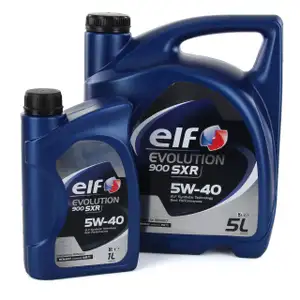 6L 6 Liter elf Evolution 900 SXR 5W-40 Motoröl RN0700 RN0710 MERCEDES 226.5