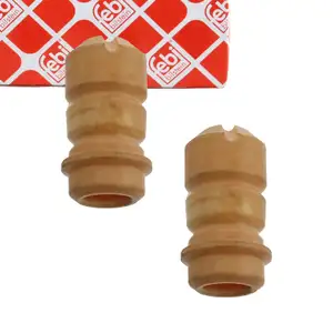 2x FEBI 18371 Anschlagpuffer Gummianschlag Gummilager AUDI 80 B4 Vorderachse 8A0412131