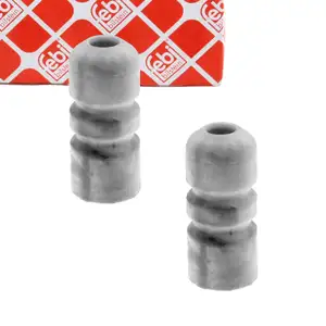 2x FEBI 18386 Anschlagpuffer Gummianschlag Gummilager AUDI 80 B4 Hinterachse 8A0512131D