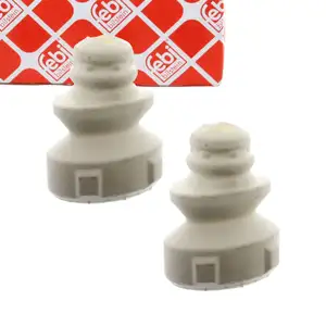 2x FEBI 23452 Anschlagpuffer Gummianschlag AUDI A3 8P SEAT Altea 5P Hinterachse 1K0511353J