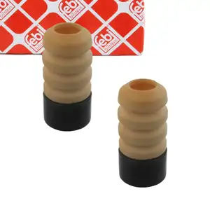 2x FEBI 36846 Anschlagpuffer Gummianschlag Gummilager CITROEN C5 1 2 Vorderachse 5033.66