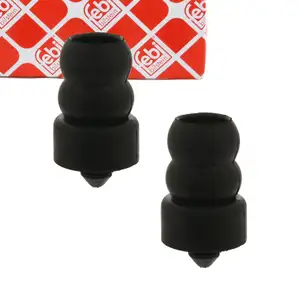 2x FEBI Anschlagpuffer Gummianschlag ALFA 145 146 155 FIAT Punto 176 Tipo 160 Bravo hinten