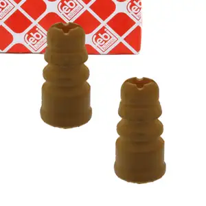 2x FEBI Anschlagpuffer Gummianschlag AUDI A4 B8 A5 8T 8F PR-Nr. 1BL Hinterachse 8F0512131G