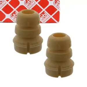 2x FEBI Anschlagpuffer Gummianschlag AUDI A4 B8 A5 8T 8F PR-Nr. 1BL Vorderachse 8F0412131