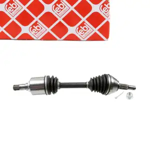 FEBI Antriebswelle Gelenkwelle RENAULT Koleos 1 NISSAN X-Trail 2 Qashqai vorne links