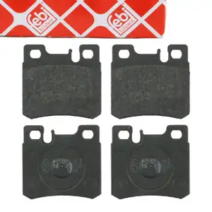 FEBI Bremsbeläge Bremsbelagsatz MERCEDES A124 C124 W124 S124 W201 W202 W124 W210 hinten