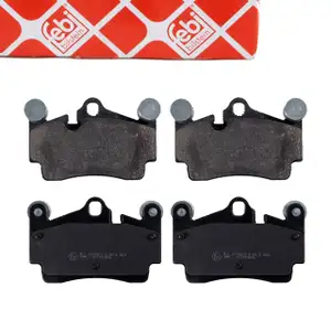 FEBI Bremsbeläge Bremsbelagsatz VW Touareg 7L AUDI Q7 4LB PORSCHE Cayenne 92A 9PA hinten