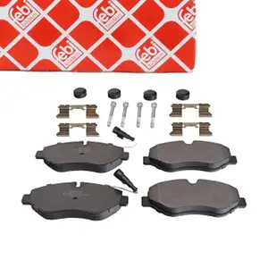 FEBI 116256 Bremsbeläge + Warnkontakt NISSAN Cabstar NT400 Cabstar vorne D1060-9X60B