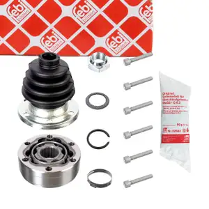 FEBI Gelenksatz Antriebswelle VW Golf 1 2 3 4 Passat B2 AUDI 80 B3 B4 vorne getriebeseitig