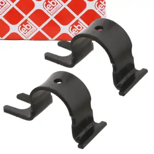 2x FEBI 29948 Halterung Stabilisatorlager RENAULT Twingo 1 ab 09.2000 vorne 8200040642