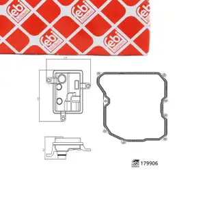 FEBI Hydraulikfilter Satz VW Golf 7 Passat B7 Jetta 4 7 SKODA Karoq Yeti Rapid AUDI A3 8V