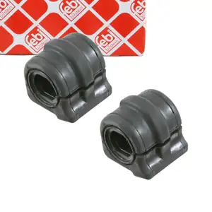 2x FEBI 21822 Stabilisatorlager PEUGEOT 406 8B 406 Break 8E/F Vorderachse innen 5094.75