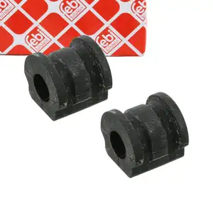 2x FEBI Stabilisatorlager VW Polo 5 6R 6C 9N 9A AUDI A1 8X SEAT Ibiza 3 4 Toledo 4 vorne