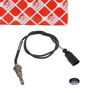 FEBI 49268 Abgastemperatursensor Sensor AUDI A4 B7 8EC 8ED A6 C6 4F2 4F5 03G906088R