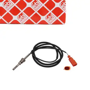 FEBI 49295 Abgastemperatursensor Sensor VW Touareg 7L AUDI Q7 4LB 3.0 TDI 059906088AC