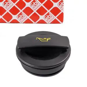 FEBI Öldeckel Öleinfülldeckel VW Golf 5 Passat B5.5 B6 AUDI A3 A4 B5 B6 B7 B8 SEAT Ibiza 3