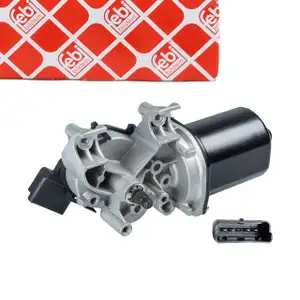 FEBI 107217 Wischermotor Frontwischermotor RENAULT Megane 2 vorne 7701054828