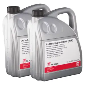 10L 10 Liter FEBI ATF Automatikgetriebeöl AUDI BMW HYUNDAI JAGUAR PORSCHE VW