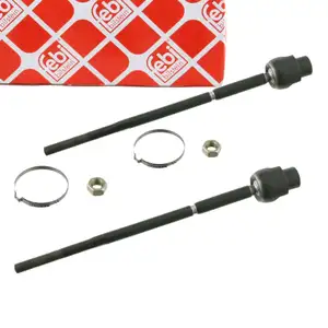 2x FEBI 19545 PROKIT Spurstange Axialgelenk OPEL Corsa C D Combo vorne