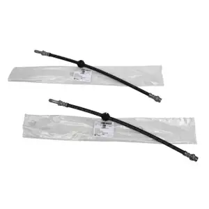 2x FEBI 21117 Bremsschlauch für BMW 3er E46 316i-330i 318d-330d Z4 E85 E86 E89 vorne