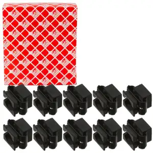 10x FEBI 38686 Clip Befestigung Unterfahrschutz Unterbodenschutz AUDI VW 8A0863821Q