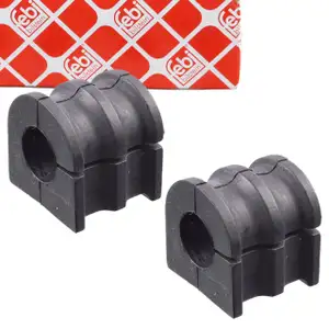 2x FEBI 101935 Stabilisatorlager Stabilager RENAULT Clio 3 Vorderachse 7701062549