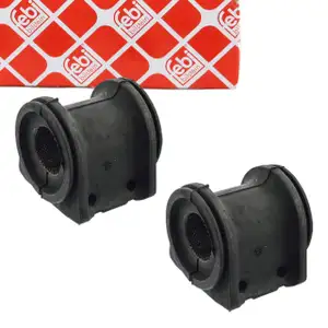 2x FEBI 104616 Stabilisatorlager MERCEDES-BENZ Viano Vito Mixto W639 vorne 6393231985