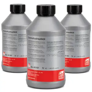 3L 3 Liter FEBI 46161 Hydrauliköl GRÜN AUDI BMW MINI OPEL SAAB VOLVO VW