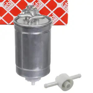 FEBI Kraftstofffilter + Ventil VW Golf 1 2 3 LT 1 Passat Sharan T3 T4 Vento 1.5-2.5 TDI