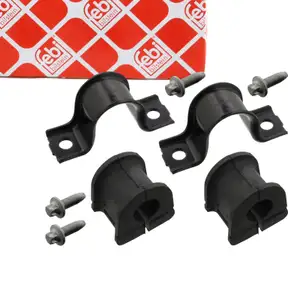 2x FEBI 44927 Stabilisatorlager + Halterung MERCEDES Sprinter 3,5-t 5-t B906 vorne