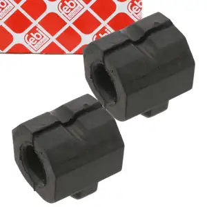 2x FEBI 01934 Stabilisatorlager AUDI 100 200 C3 vorne