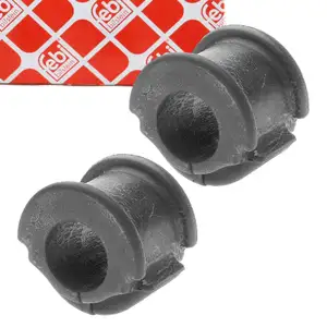 2x FEBI 14146 Stabilisatorlager VW Passat B1 B2 AUDI 80 90 B2 B3 vorne innen