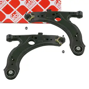 2x FEBI Querlenker + Traggelenk VW Golf 4 AUDI A3 8L1 SEAT Leon SKODA Octavia vorne unten