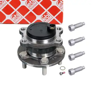 FEBI 102496 Radlagersatz Radnabe Radlager FORD Focus 3 Mk3 1.0-2.0 / 1.5-2.0 TDCi hinten