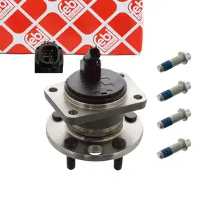 FEBI 19983 Radlagersatz Radnabe FORD Mondeo 3 Mk3 1.8-3.0 / 2.0-2.2 TDCi hinten 4858822