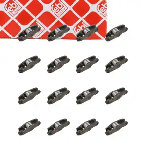 16x FEBI 33091 Kipphebel Schlepphebel FIAT MERCEDES NISSAN OPEL RENAULT 1.6/2.0/2.3 D