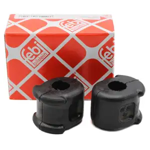 2x FEBI Stabilager für VW GOLF 1 JETTA 1 SCIROCCO (53 53B) 1.5 1.6 1.8 vorne