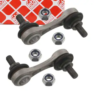 2x FEBI 10038 PROKIT Koppelstange Pendelstütze BMW 5er E39 520-540i M5 520-530d hinten