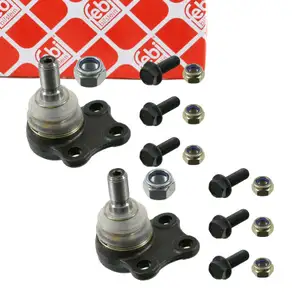 2x FEBI 22265 Traggelenk OPEL Vivaro X83 RENAULT Espace 4 Laguna 1 2 Trafic 2 vorne