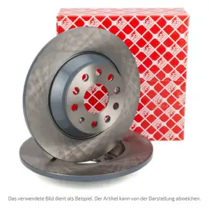 FEBI 43822 Bremsscheiben Satz MINI Countryman R60 Paceman R61 hinten