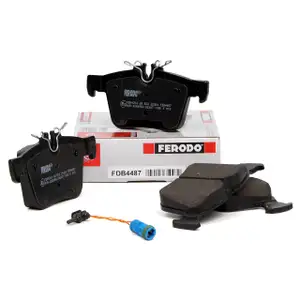 FERODO Bremsbeläge + WKK für MERCEDES C-Klasse W205 A205 C205 S205 GLC X253 C253 hinten